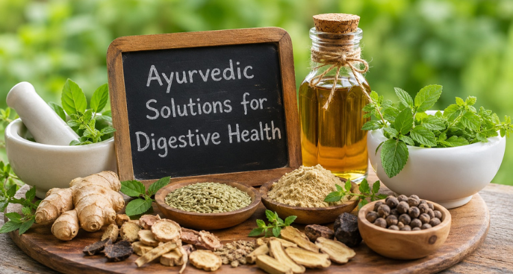 Ayurvedic Solutions for Digestive Health: Nurturing Wellness from Within